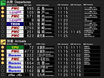 Teamacaronの応用例2: デジタルサイネージ