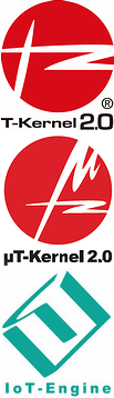T-Kernel 2.0/μT-Kernel 2.0/IoT-Engineロゴ