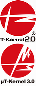 T-Kernel 2.0/μT-Kernel 3.0ロゴ