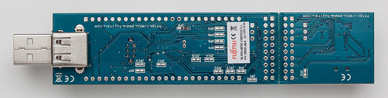 「FM3 USBスティックボード」の裏面